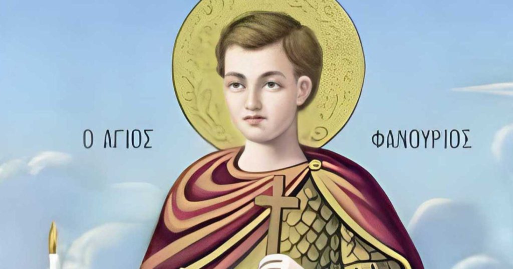 Γιατί ο Άγιος Φανούριος απεικονίζεται κρατώντας ένα κερί