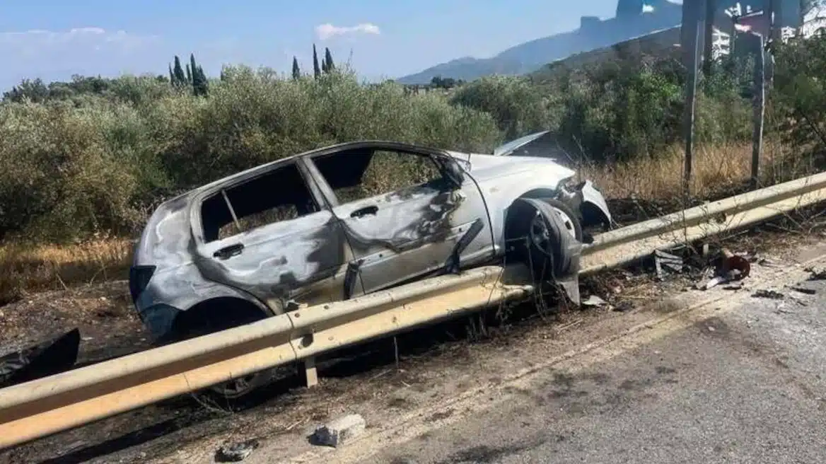 Θρήνος για την μητέρα που κάηκε ζωντανή σήμερα σε φριχτό τροχαίο