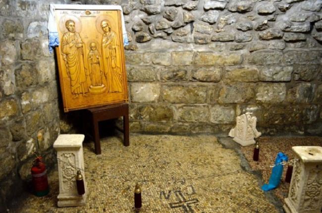 Αυτό είναι το σπίτι που γεννήθηκε η Παναγιά μας