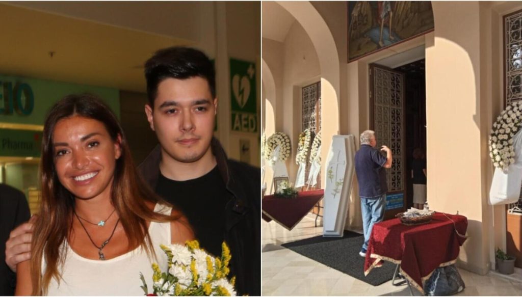 Όλγα Φαρμάκη: Ράγισαν καρδιές στην κηδεία του 32χρονου αδελφού της – Το τελευταίο «αντίο» στον Μανούσο, κατέρρευσαν οι δυο αδερφές