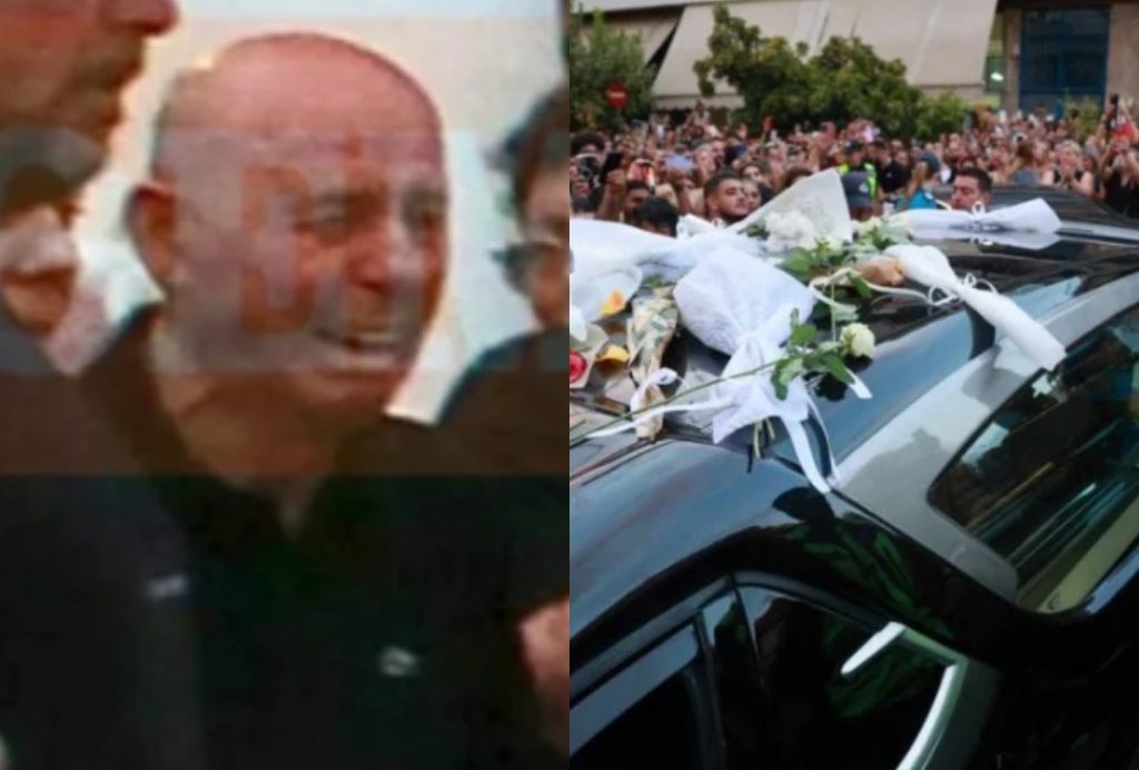 Η εικόνα που συγκλόνισε στη Νίκαια: Η στιγμή που περνάει το φέρετρο του γιού του μπροστά του και Καταρρέει