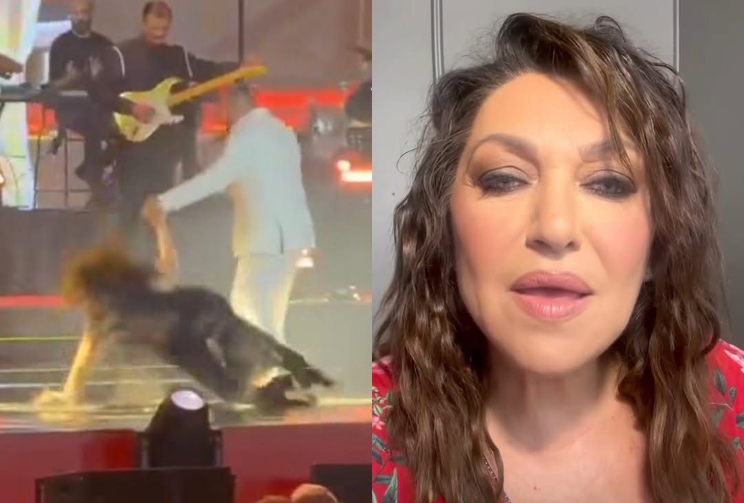 «Δεν έχω σπάσει κάτι και…» Η Καίτη Γαρμπή μίλησε από τα παρασκήνια μετά την πτώση στη συναυλία Ρέμου