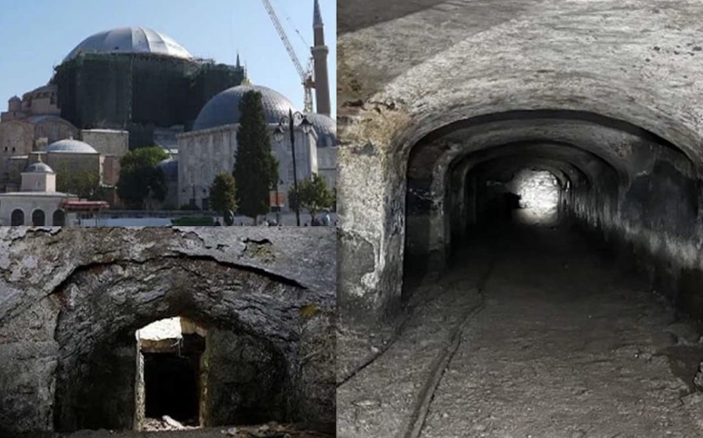 Ο Τούρκος υπουργός Πολιτισμού επιβεβαίωσε την ύπαρξη τούνελ 9 χιλιομέτρων κάτω από την Αγία Σοφία – Λύθηκε μυστήριο 1.600 ετών