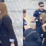 «Διαλυμένη», κουτσαίνοντας με μπαστούνι και σε άσχημη κατάσταση σήμερα στο Εφετείο η Ρούλα Πισπιρίγκου