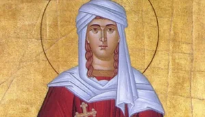 Σήμερα γιορτάζει η Αγία με το όμορφο και σπάνιο όνομα που πολλές φορές υπέστη μαρτύρια αλλά η πίστη της την έσωσε