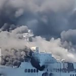 Μύκονος: Καταστράφηκε το οχηματαγωγό που πήρε φωτιά εν πλω – Σώοι οι 29 επιβάτες