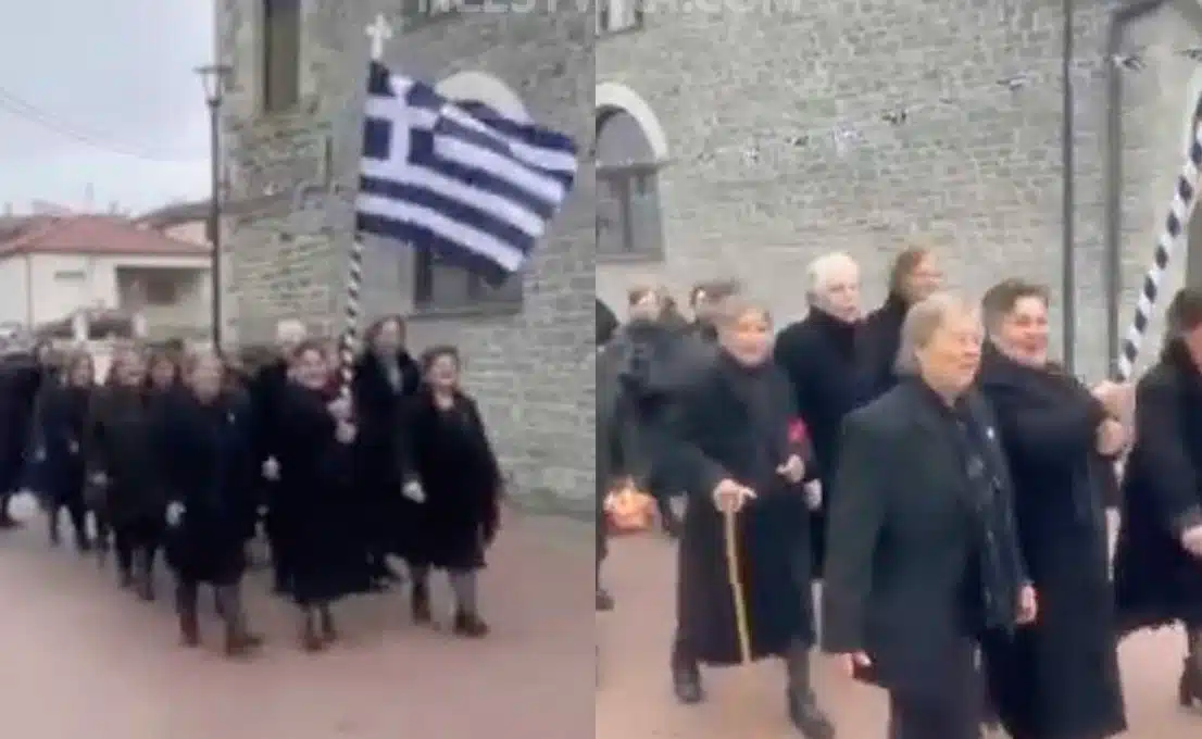 Ράγισαν καρδιές στη Βόρεια Ελλάδα: Η παρέλαση από ηλικιωμένες γυναίκες που συγκίνησε τους πάντες