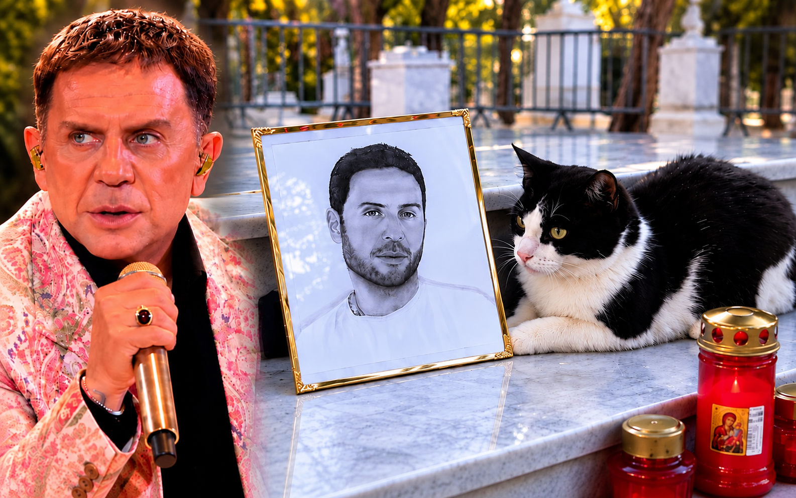 Αδιανόητο και ανατριχιαστικό! Τι έκανε ο μικρός Μάιλο πάνω στον τάφο του Μαζωνάκη – Η στιγμή που πάγωσε τους επισκέπτε