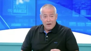 Σε σoκ όλοι στον ALPHA: Εξαφανίστηκε από τον «αέρα» πριν το φινάλε της σημερινής εκπομπής ο Νίκος Μάνεσης – Bívτεο