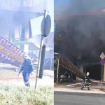 Έκρηξη σοκ σε συνεργείο υγραεριοκίνησης – Το κτίριο τυλίχθηκε στις φλόγες